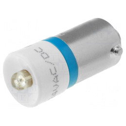 Lampă LED albastră 24V BA9S | Electronic-mag.ro | Componente Electronice