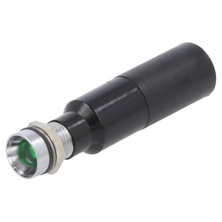 Lampă LED Verde 230V Ø8mm | Electronic-mag.ro | Componente Electronice