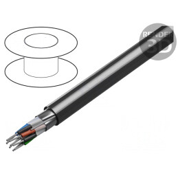 Cablu RS232 4x2x24AWG Ecranat Folie PVC | Electronic-mag.ro | Componente Electronice