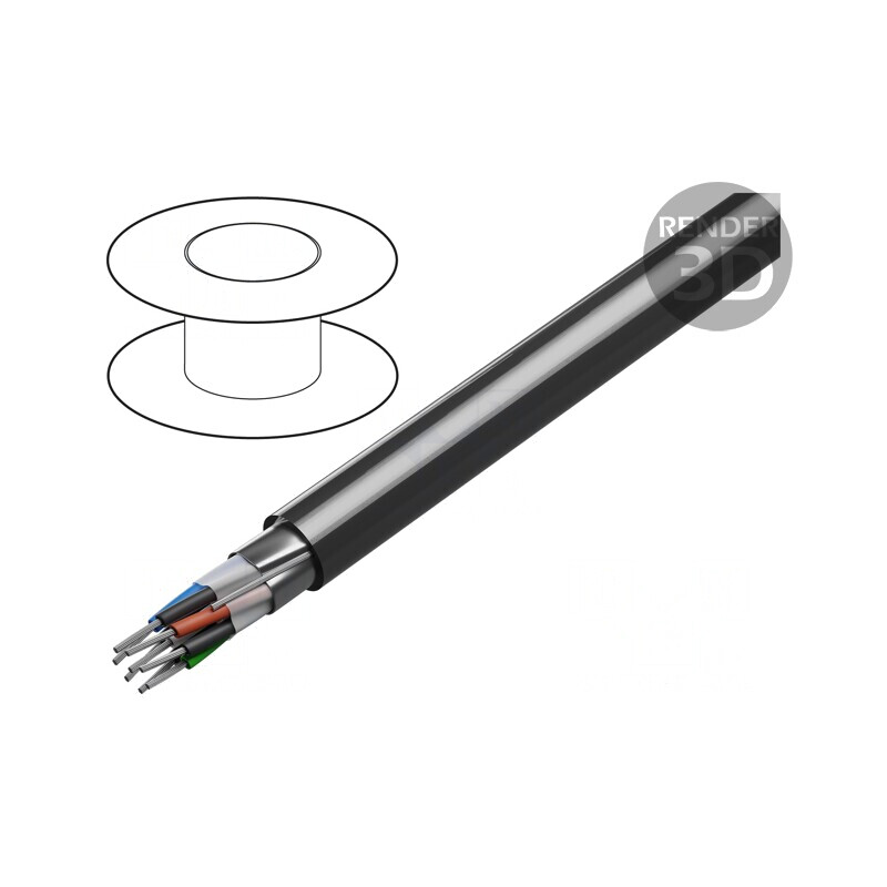 Cablu RS232 4x2x24AWG Ecranat Folie PVC | Electronic-mag.ro | Componente Electronice Cablu RS232 4x2x24AWG Ecranat Folie PVC | Electronic-mag.ro | Componente Electronice