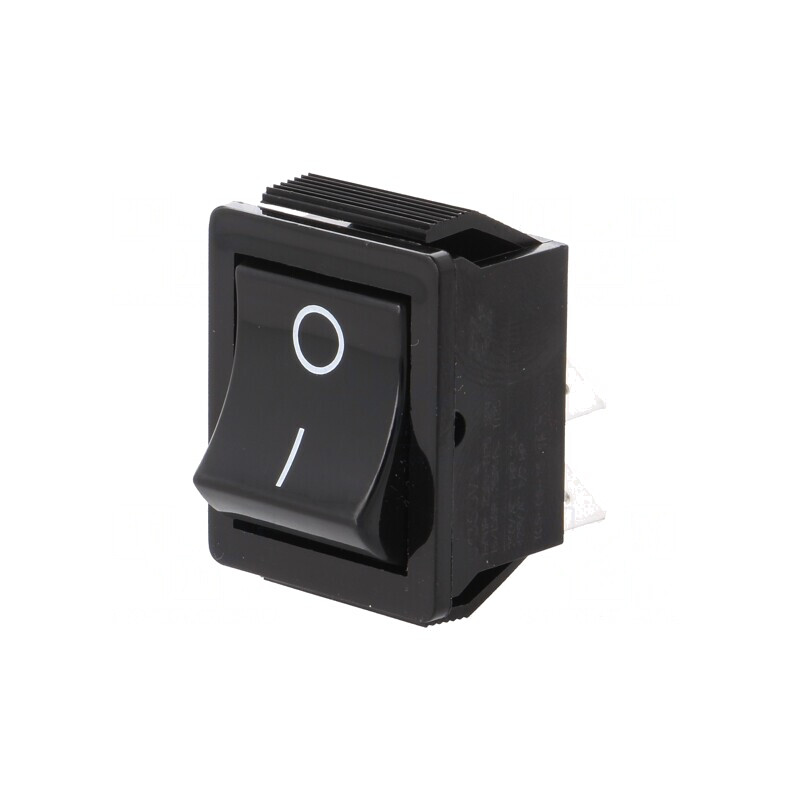 Comutator Basculant ON-OFF 16A 250V Negru | Electronic-mag.ro | Componente Electronice Comutator Basculant ON-OFF 16A 250V Negru | Electronic-mag.ro | Componente Electronice