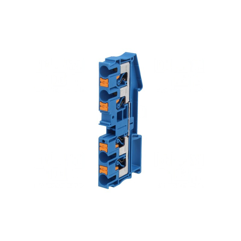 Terminal de Îmbinare Șine Albastru 4 Borne 0.5-10mm2 | Electronic-mag.ro | Componente Electronice Terminal de Îmbinare Șine Albastru 4 Borne 0.5-10mm2 | Electronic-mag.ro | Componente Electronice