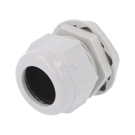 Garnitură de etanșare IP68 poliamidă gri deschis M40 1,5 | Electronic-mag.ro | Componente Electronice