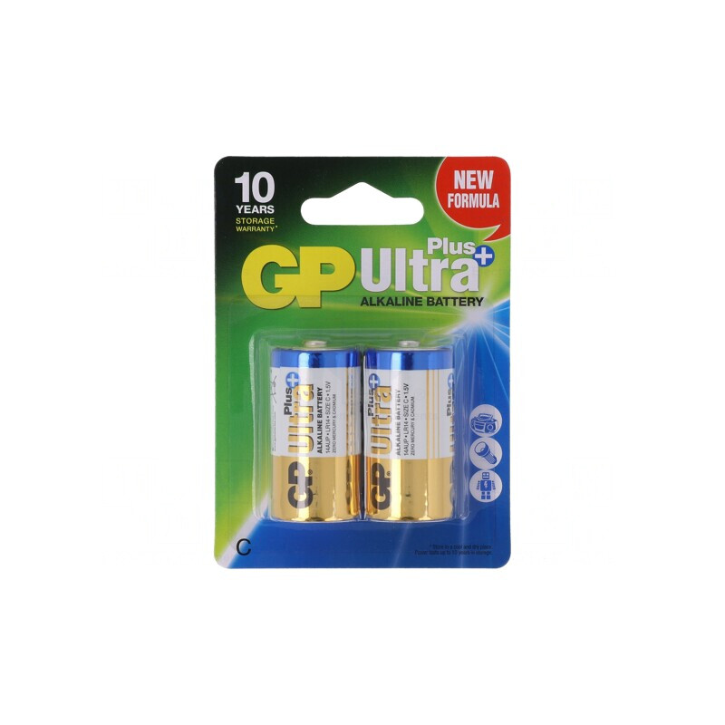 Baterie Alcalină 1,5V C Nereîncărcabilă ULTRA PLUS 2 Bucăți | Electronic-mag.ro | Componente Electronice Baterie Alcalină 1,5V C Nereîncărcabilă ULTRA PLUS 2 Bucăți | Electronic-mag.ro | Componente Electronice