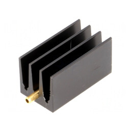 Radiator TO220 Negru 30mm x 16mm | Electronic-mag.ro | Componente Electronice