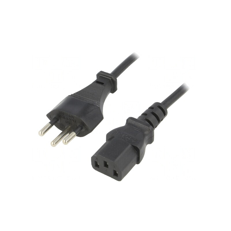 Cablu Alimentare 3x0,75mm2 IEC C13 SEV-1011 1,8m 10A | Electronic-mag.ro | Componente Electronice Cablu Alimentare 3x0,75mm2 IEC C13 SEV-1011 1,8m 10A | Electronic-mag.ro | Componente Electronice