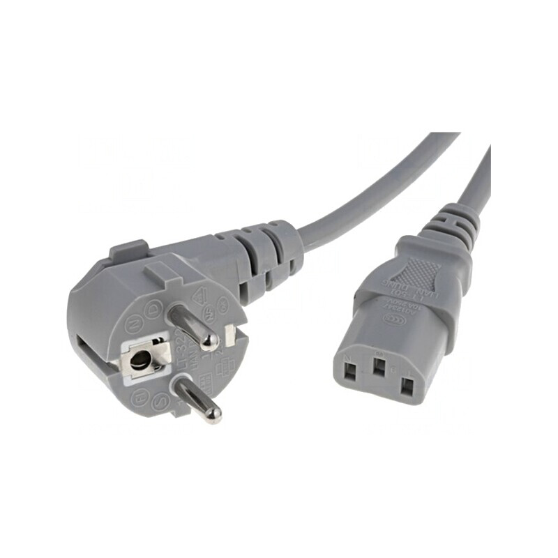 Cablu Electric 3x0,75mm2 Ștecăr Unghiular CEE 7/7 la IEC C13 | Electronic-mag.ro | Componente Electronice Cablu Electric 3x0,75mm2 Ștecăr Unghiular CEE 7/7 la IEC C13 | Electronic-mag.ro | Componente Electronice