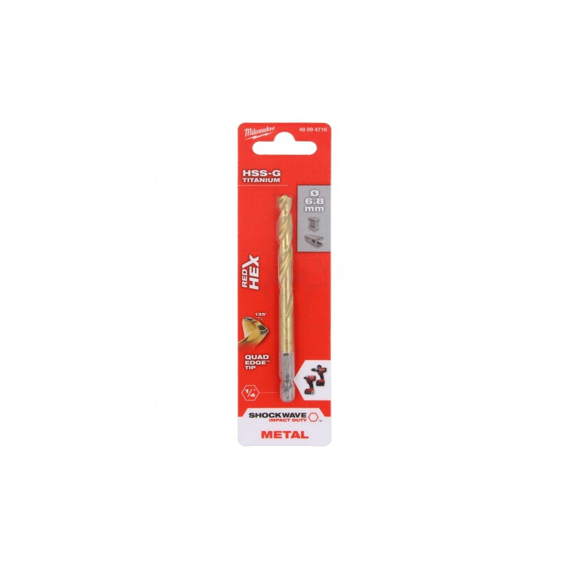 Burghiu Metal Ø 6,8mm Oțel Rapid HSS-G | Electronic-mag.ro | Componente Electronice