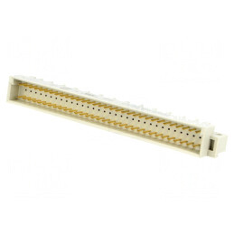 Soclu DIN 41612 tip C tată 64 pini THT drept termoplast | Electronic-mag.ro | Componente Electronice