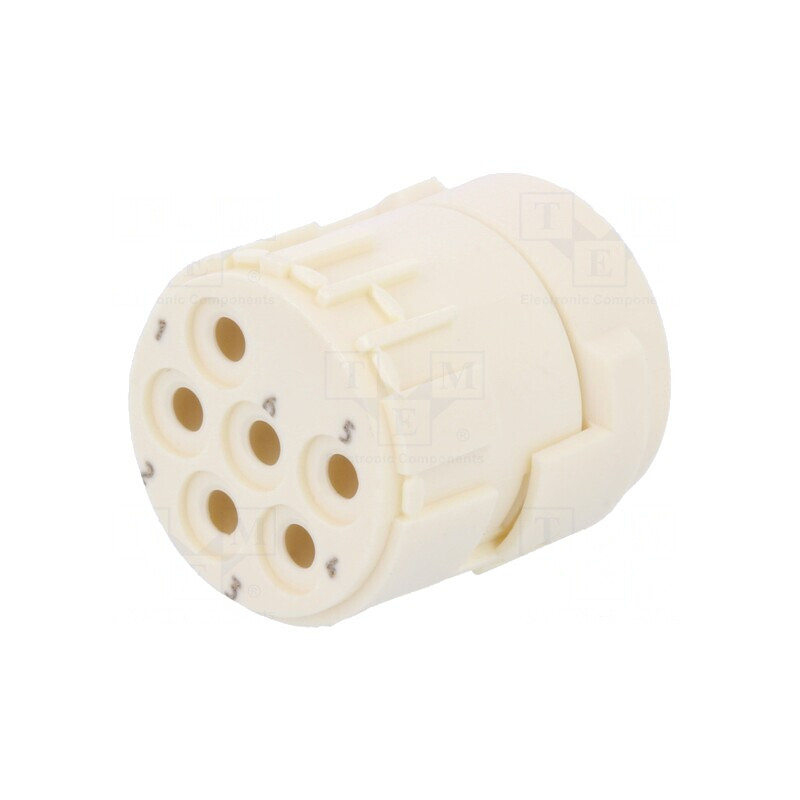 Conector M23 6-PIN Mamă Crimpat 300V | Electronic-mag.ro | Componente Electronice