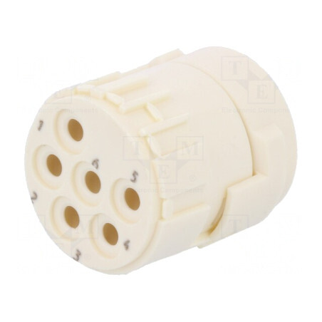 Conector M23 6-PIN Mamă Crimpat 300V | Electronic-mag.ro | Componente Electronice