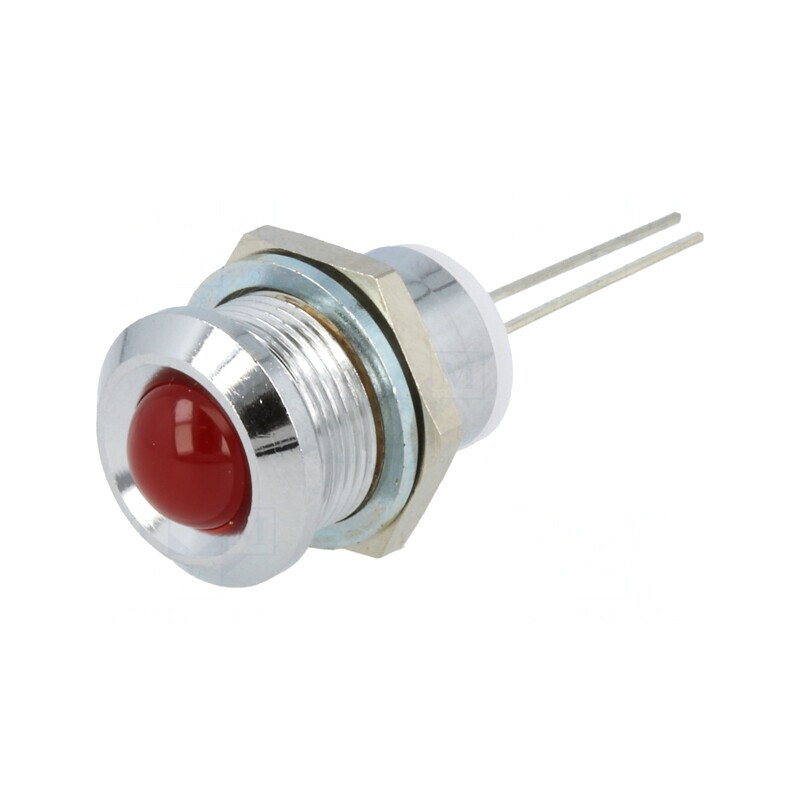 Lampă LED convexă roșie pentru PCB 12mm | Electronic-mag.ro | Componente Electronice Lampă LED convexă roșie pentru PCB 12mm | Electronic-mag.ro | Componente Electronice