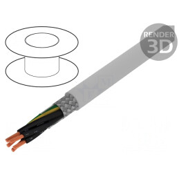 Cablu PVC gri 5G1mm2 300V/500V ÖLFLEX CLASSIC 115 CY | Electronic-mag.ro | Componente Electronice