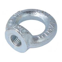 Piuliţă cu inel; tip ochi; M20; oţel; Acoperire: zinc; DIN 582