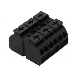 Regletă de Conexiuni Piste 3x0.5-4mm2 Crimpată cu Arc | Electronic-mag.ro | Componente Electronice
