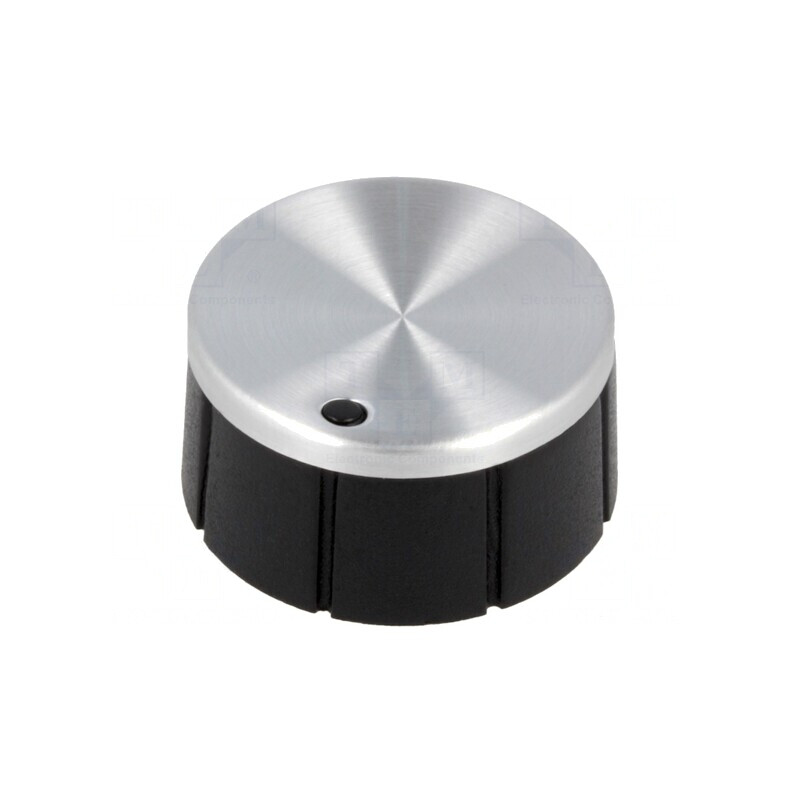 Buton rotativ aluminiu termoplast 6mm | Electronic-mag.ro | Componente Electronice Buton rotativ aluminiu termoplast 6mm | Electronic-mag.ro | Componente Electronice