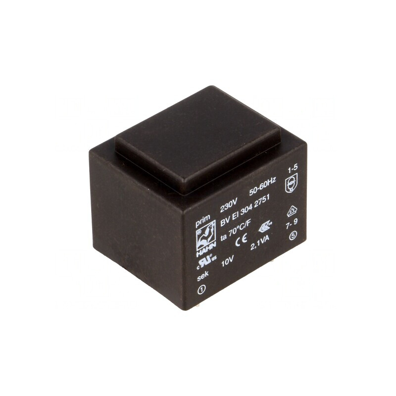 Transformator încapsulat 2,1VA 230V 10V 210mA PCB | Electronic-mag.ro | Componente Electronice Transformator încapsulat 2,1VA 230V 10V 210mA PCB | Electronic-mag.ro | Componente Electronice