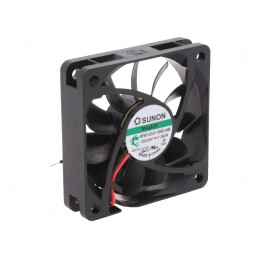 Ventilator Axial 24VDC 60x60x15mm 38,53m3/h 29,2dBA | Electronic-mag.ro | Componente Electronice