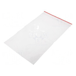 Pungă cu fermoar 250mm x 160mm polietilenă | Electronic-mag.ro | Componente Electronice