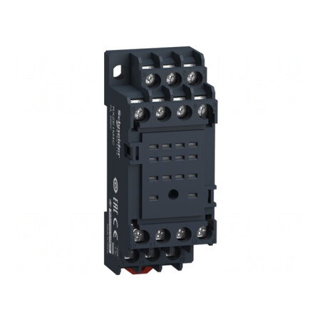 Stativ pentru șină DIN cu cleme și șuruburi RXM 7A | Electronic-mag.ro | Componente Electronice