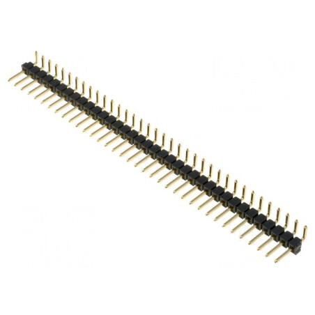 Conector pini 36 pini unghi 90° 2,54mm THT | Electronic-mag.ro | Componente Electronice