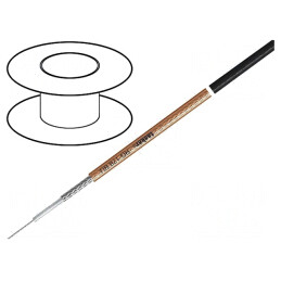 Cablu Coaxial RG178BU Transparent FirestoP PVC | Electronic-mag.ro | Componente Electronice