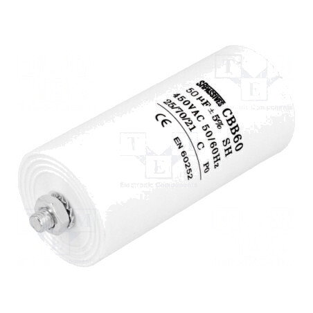 Condensator de Funcționare 50uF 450V pentru Motoare | Electronic-mag.ro | Componente Electronice