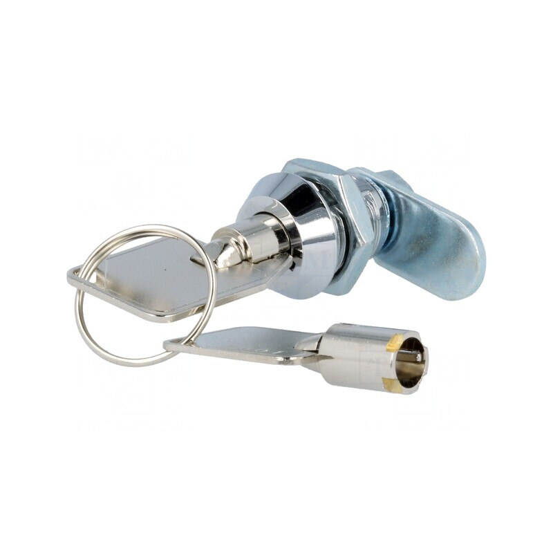 Comutator cu Cheie 2 Poziții Ø12mm | Electronic-mag.ro | Componente Electronice