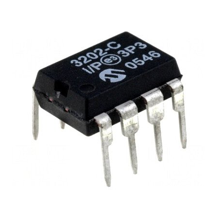 Convertor A/D 12bit 2-Canale DIP8 100ksps 2,7-5,5V | Electronic-mag.ro | Componente Electronice