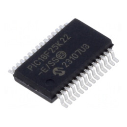 Microcontroler PIC18 64MHz 2,3-5,5V SMD SSOP28 | Electronic-mag.ro | Componente Electronice