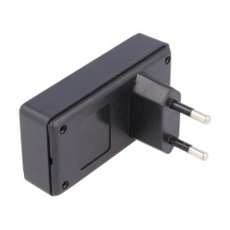 Carcasă Alimentator ABS Neagră 78.5x40x21mm | Electronic-mag.ro | Componente Electronice