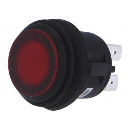 Comutator apăsare DPST-NO 6A 250VAC IP65 | Electronic-mag.ro | Componente Electronice