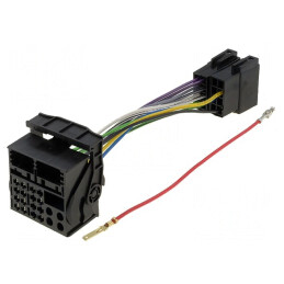 Conector radio ISO Quadlock Mercedes 16 PIN