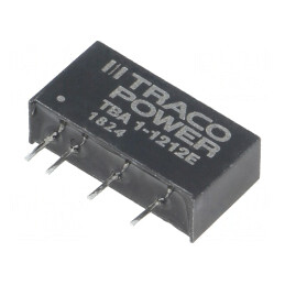 Convertor DC/DC 1W 12V 84mA | Electronic-mag.ro | Componente Electronice