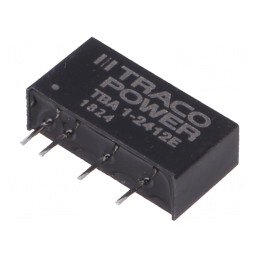Convertor DC/DC 1W 24V la 12V 84mA | Electronic-mag.ro | Componente Electronice