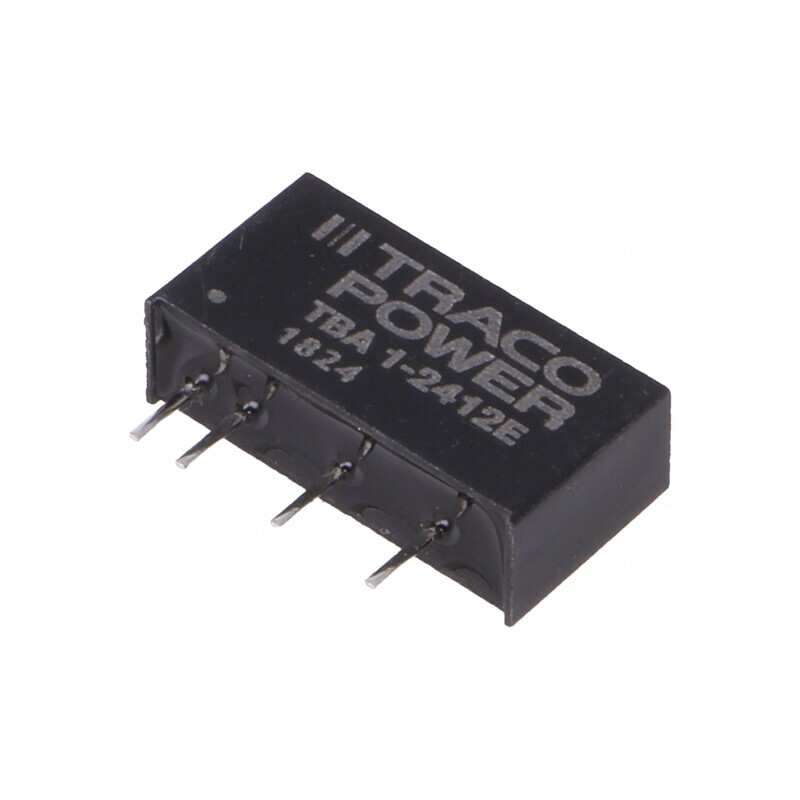 Convertor DC/DC 1W 24V la 12V 84mA | Electronic-mag.ro | Componente Electronice