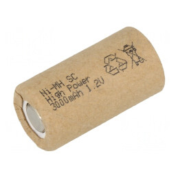 Baterie Ni-MH SubC 1,2V 3000mAh | Electronic-mag.ro | Componente Electronice