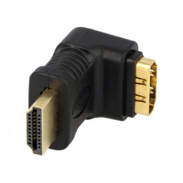 Adaptor HDMI în unghi de 90° - Negru | Electronic-mag.ro | Componente Electronice