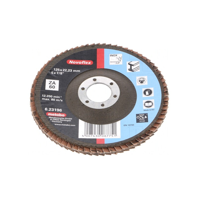 Disc de șlefuit cu lambouri 125mm 22,23mm | Electronic-mag.ro | Componente Electronice