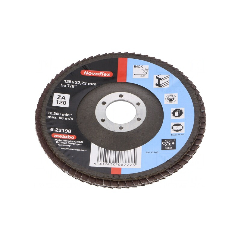 Disc de șlefuit cu lambouri 125mm 22,23mm | Electronic-mag.ro | Componente Electronice