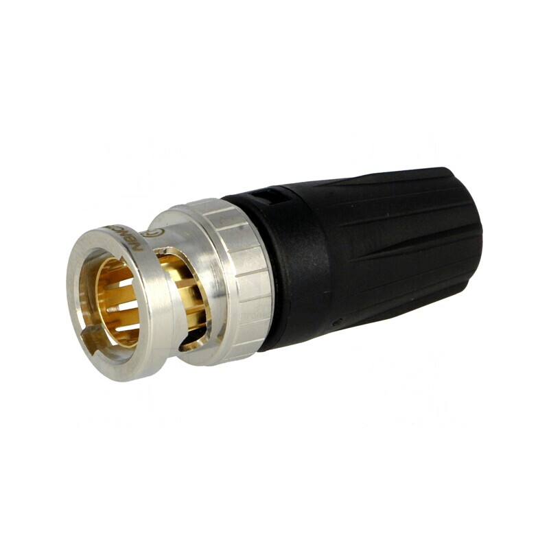 Mufă BNC Tată Ecranat 75Ω RG59 Crimpabilă | Electronic-mag.ro | Componente Electronice