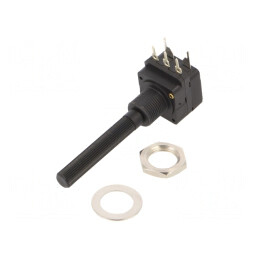 Potentiometru Axial 1MΩ 200mW THT 6mm Mono | Electronic-mag.ro | Componente Electronice