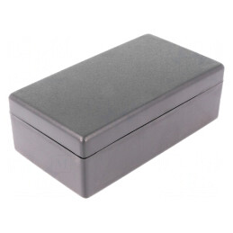 Carcasă universală neagră ABS 70x125x45mm | Electronic-mag.ro | Componente Electronice