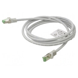 Patch cord S/FTP Cat 8.1 LSZH Gri 1m | Electronic-mag.ro | Componente Electronice