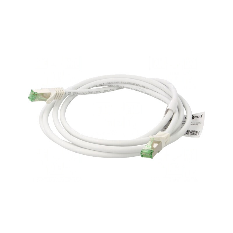 Patch cord alb Cat 8.1 1m LSZH | Electronic-mag.ro | Componente Electronice Patch cord alb Cat 8.1 1m LSZH | Electronic-mag.ro | Componente Electronice