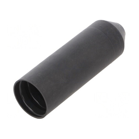 Cap Termocontractabil 20mm Negru Polyolefină | Electronic-mag.ro | Componente Electronice