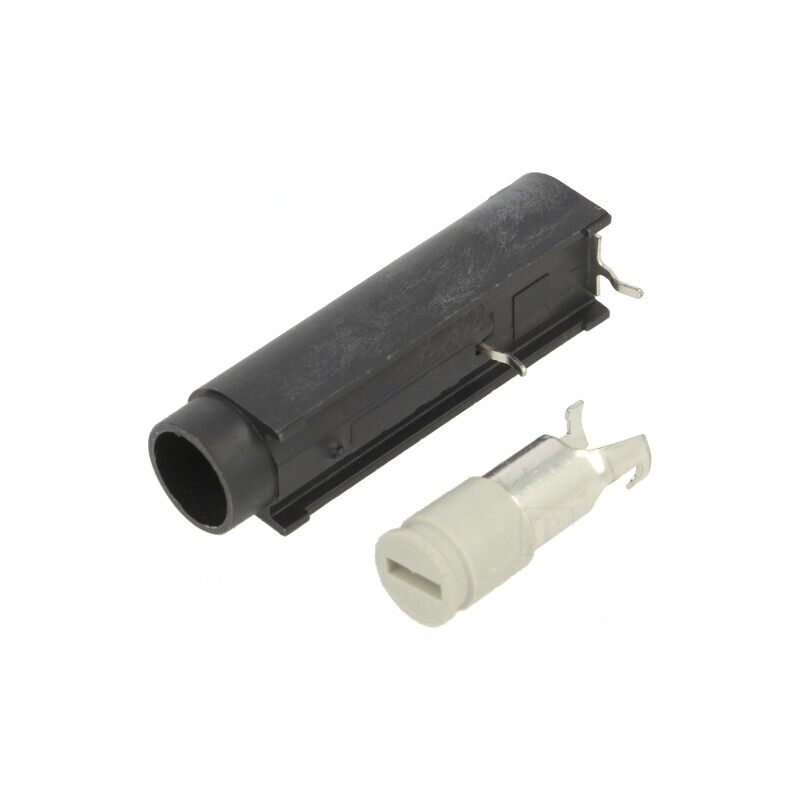 Clemă Siguranțe 10A Neagră 250VAC | Electronic-mag.ro | Componente Electronice