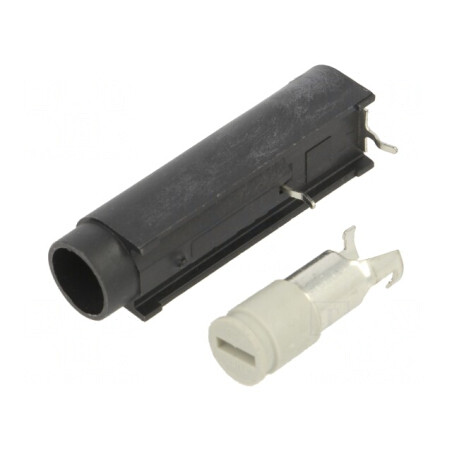 Clemă Siguranțe 10A Neagră 250VAC | Electronic-mag.ro | Componente Electronice
