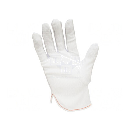 Mănuși de Protecție ESD XL Poliester PVC Fibră de Carbon | Electronic-mag.ro | Componente Electronice