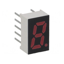Afișaj LED 7 Segmente 8mm Roșu | Electronic-mag.ro | Componente Electronice